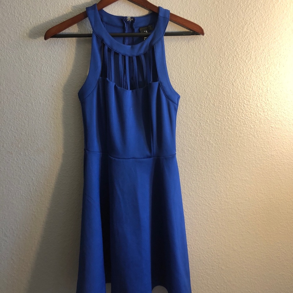 Macy’s Short Beautiful Blue Dress